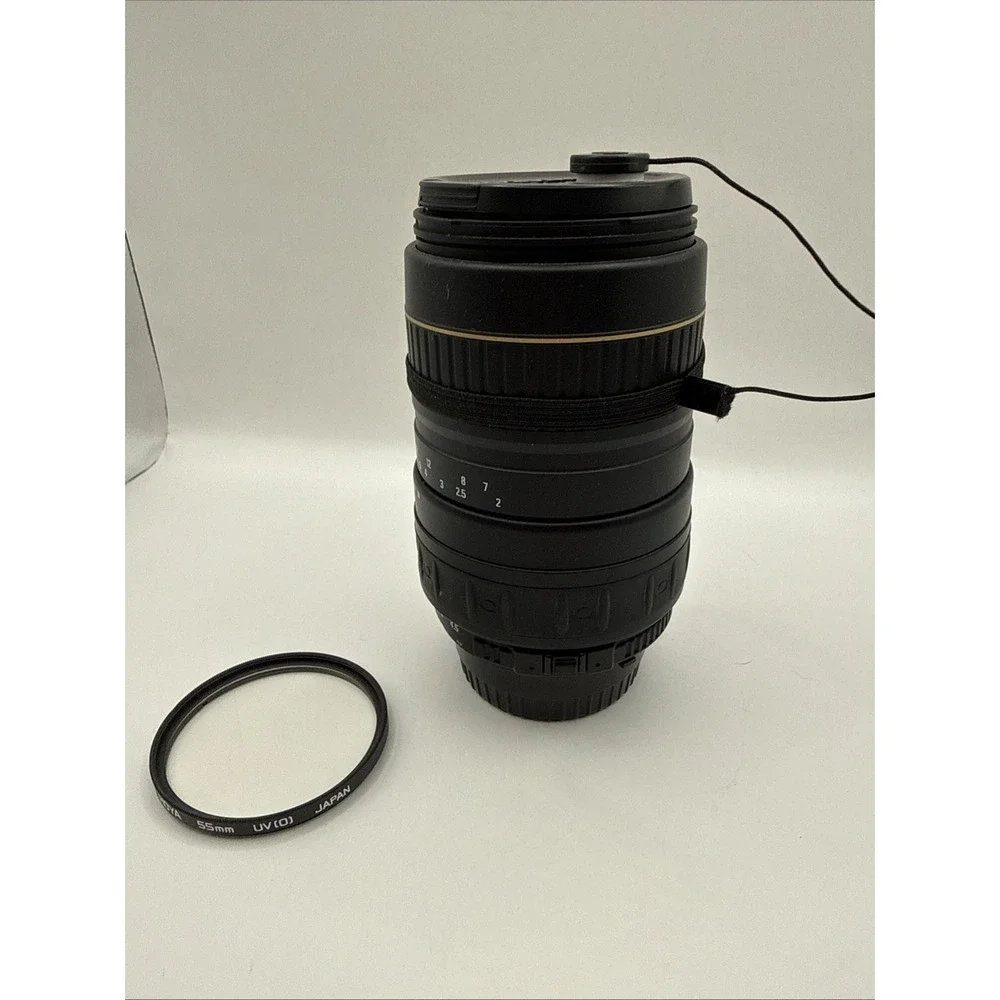 Quantaray AF 100-300mm f/4.5-6.7 LDO for Nikon w/ Lens Caps & UV Filter